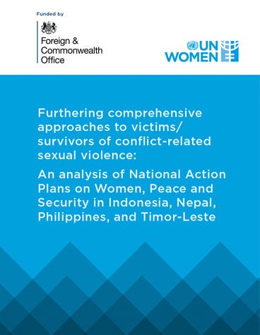 Furthering Comprehensive Approaches To Victims/survivors Of Conflict ...